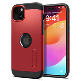 Spigen iPhone 15 Skal Tough Armor MagFit Röd