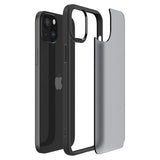 Spigen iPhone 15 Skal Ultra Hybrid Frost Black