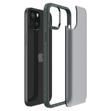 Spigen iPhone 15 Skal Ultra Hybrid Frost Green