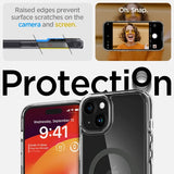 Spigen iPhone 15 Skal Ultra Hybrid MagFit Graphite
