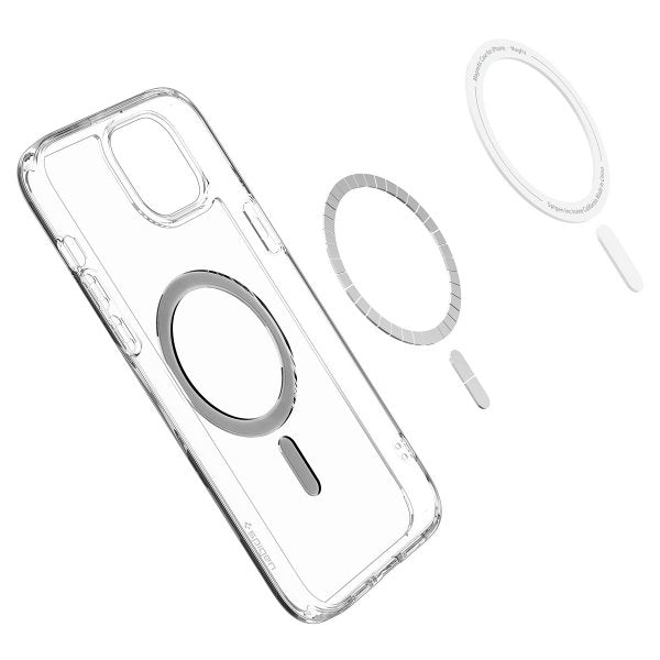 Spigen iPhone 15 Skal Ultra Hybrid MagFit Svart