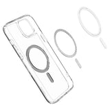 Spigen iPhone 15 Skal Ultra Hybrid MagFit Svart