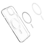 Spigen iPhone 15 Skal Ultra Hybrid MagFit Vit