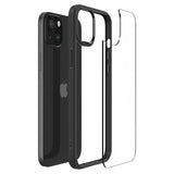 Spigen iPhone 15 Skal Ultra Hybrid Matte Matte Black