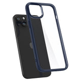 Spigen iPhone 15 Skal Ultra Hybrid Navy Blue