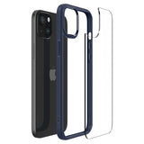 Spigen iPhone 15 Skal Ultra Hybrid Navy Blue