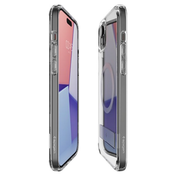 Spigen iPhone 15 Skal Ultra Hybrid S MagFit Crystal Clear