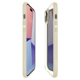 Spigen iPhone 15 Skal Ultra Hybrid Mute Beige