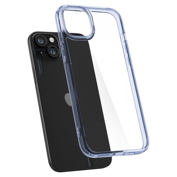 Spigen iPhone 15 Skal Ultra Hybrid Sky Crystal