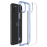 Spigen iPhone 15 Skal Ultra Hybrid Sky Crystal