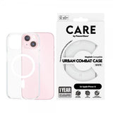 CARE by PanzerGlass iPhone 15 Skal Urban Combat MagSafe Vit