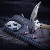 X-Level iPhone 15 Skal V-shape Svart