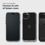 Spigen iPhone 15 Skärmskydd GLAS.tR ALIGNmaster 2-pack