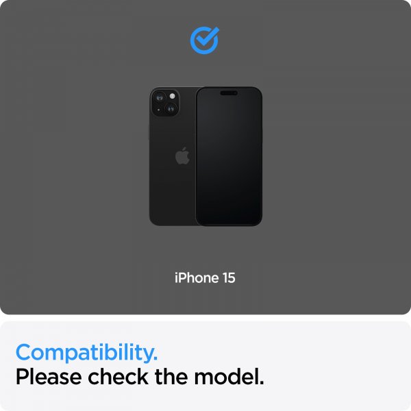 Spigen iPhone 15 Skärmskydd GLAS.tR ALIGNmaster 2-pack