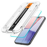 Spigen iPhone 15/iPhone 16 Skärmskydd GLAS.tR EZ Fit 2-pack