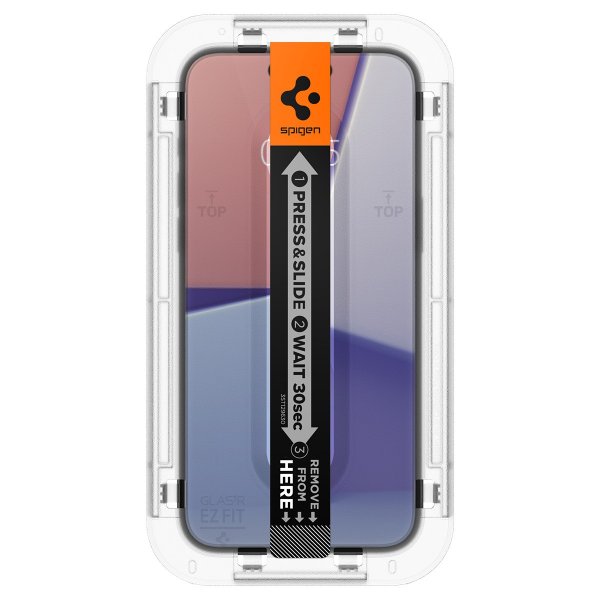 Spigen iPhone 15/iPhone 16 Skärmskydd GLAS.tR EZ Fit 2-pack