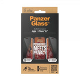 PanzerGlass iPhone 15 Skärmskydd Ultra-Wide Fit Privacy EasyAligner