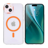 iPhone 15 Skal TPU MagSafe Orange