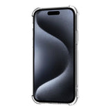 iPhone 15 Skal Korthållare Stöttåligt Transparent