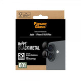 PanzerGlass iPhone 16/16 Plus/iPhone 17 Kameraskydd Hoops Svart