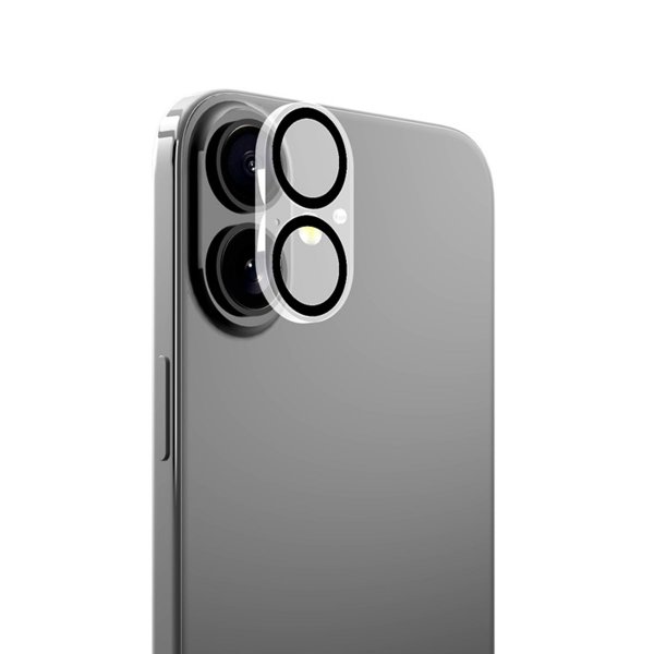 iPhone 16/iPhone 16 Plus Kameraskydd Härdat Glas