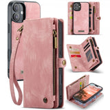 CaseMe iPhone 16 Fodral 008 Series Löstagbart Skal Rosa