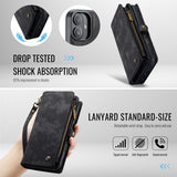 CaseMe iPhone 16 Fodral 008 Series Löstagbart Skal Svart