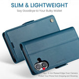 CaseMe iPhone 16 Fodral 023 Series Blå