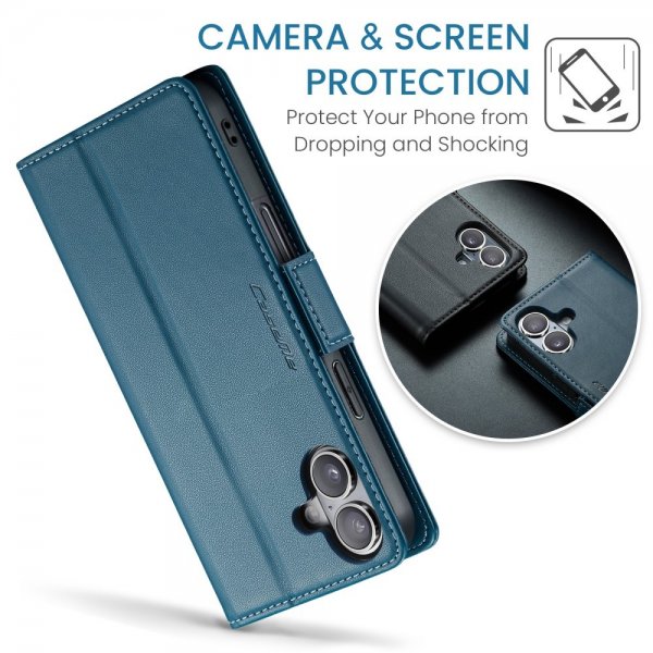 CaseMe iPhone 16 Fodral 023 Series Blå