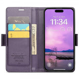 CaseMe iPhone 16 Fodral 023 Series Lila