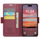 CaseMe iPhone 16 Fodral 023 Series Röd