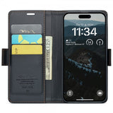 CaseMe iPhone 16 Fodral 023 Series Svart