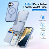 Dux Ducis iPhone 16 Fodral 2-i-1 Lawa Series MagSafe Blå