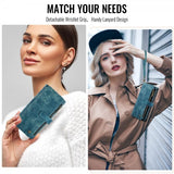 CaseMe iPhone 16 Fodral C30 Series Blå