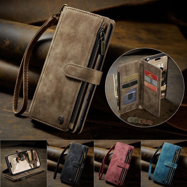 CaseMe iPhone 16 Fodral C30 Series Brun
