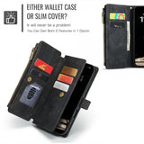 CaseMe iPhone 16 Fodral C30 Series Svart