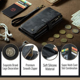 CaseMe iPhone 16 Fodral C30 Series Svart