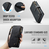 CaseMe iPhone 16 Fodral C30 Series Svart