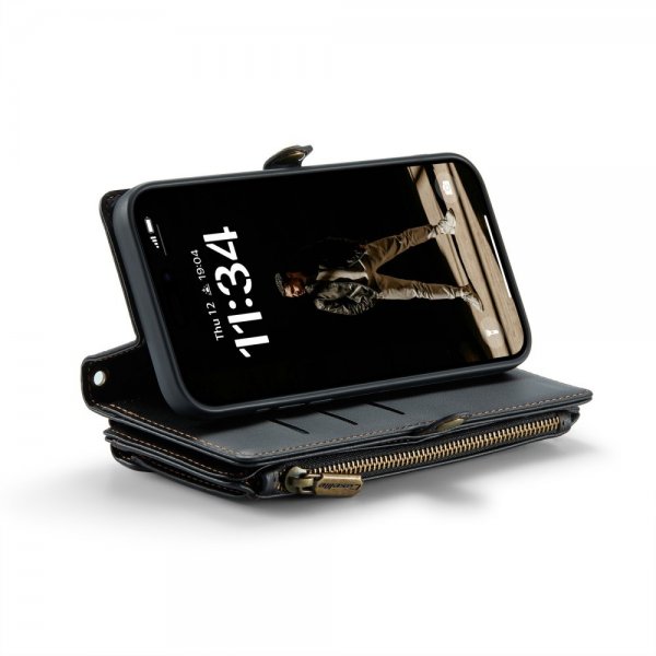 CaseMe iPhone 16 Fodral C36 Series Svart