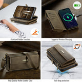 CaseMe iPhone 16 Fodral C39 Series Brun