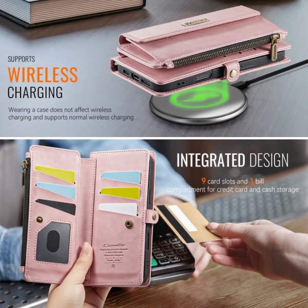 CaseMe iPhone 16 Fodral C39 Series Rosa