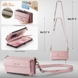CaseMe iPhone 16 Fodral C39 Series Rosa