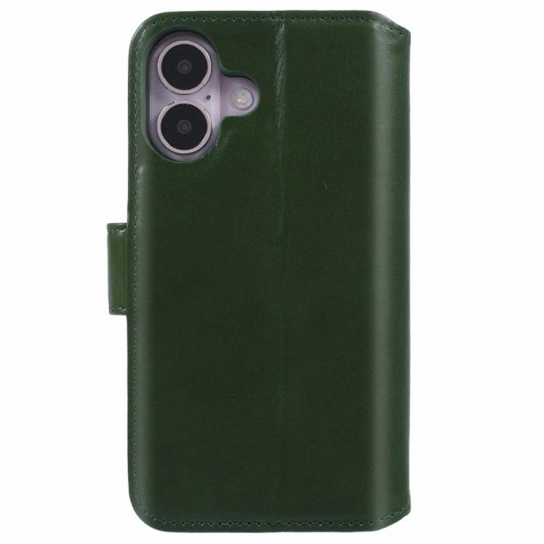 Nordic Covers iPhone 16 Fodral Essential Leather Juniper Green