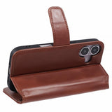 Nordic Covers iPhone 16 Fodral Essential Leather Maple Brown