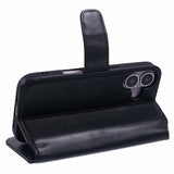 Nordic Covers iPhone 16 Fodral Essential Leather Raven Black
