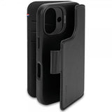 Decoded iPhone 16 Fodral Leather Detachable Wallet Svart