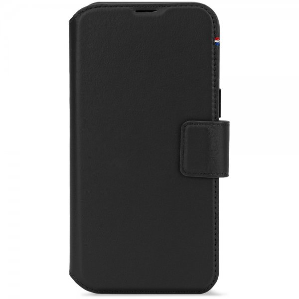 Decoded iPhone 16 Fodral Leather Detachable Wallet Svart