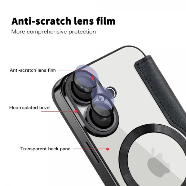iPhone 16 Fodral MagSafe Svart