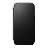 Nomad iPhone 16 Fodral Modern Leather Folio Svart