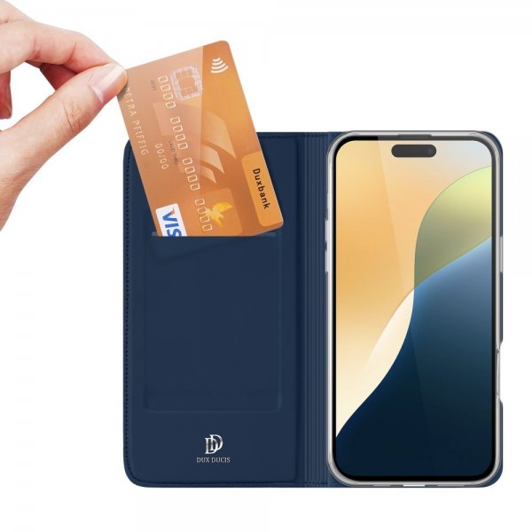 Dux Ducis iPhone 16 Fodral Skin Pro Series Blå